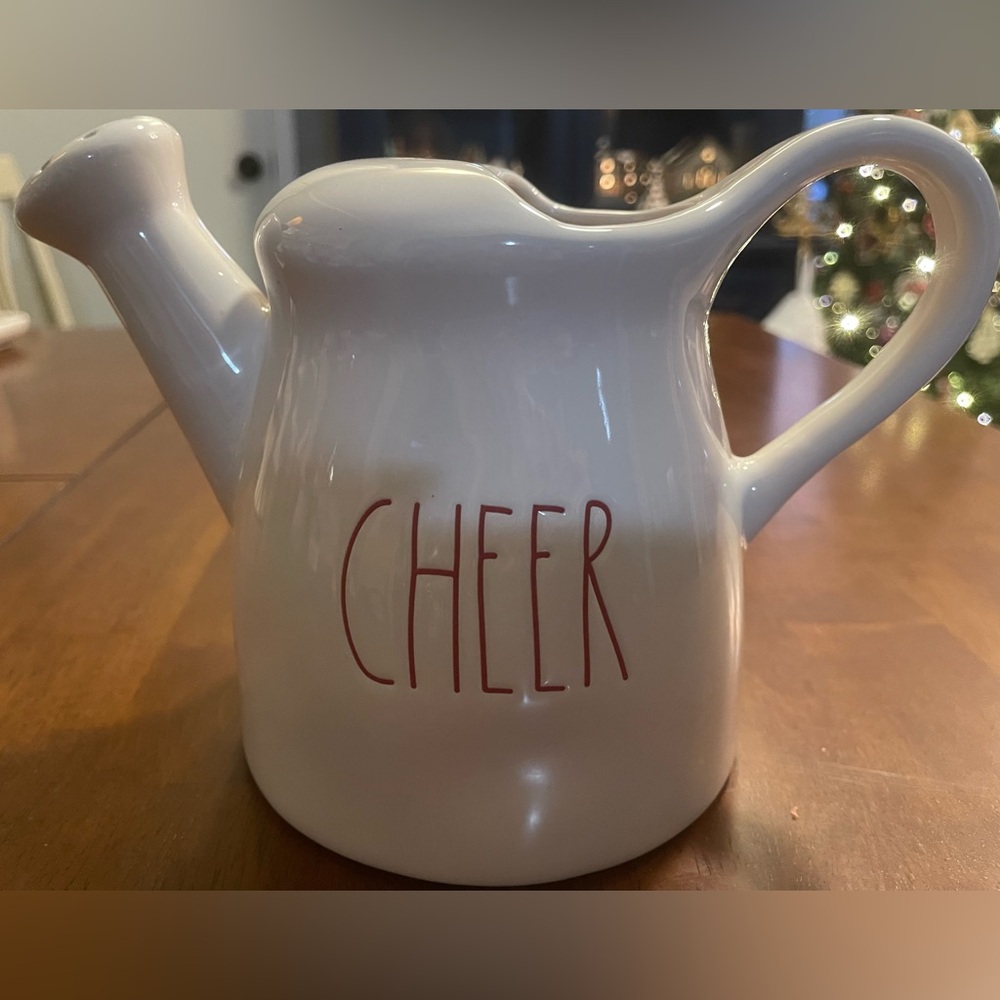 Rae Dunn “Cheer” Watering Can